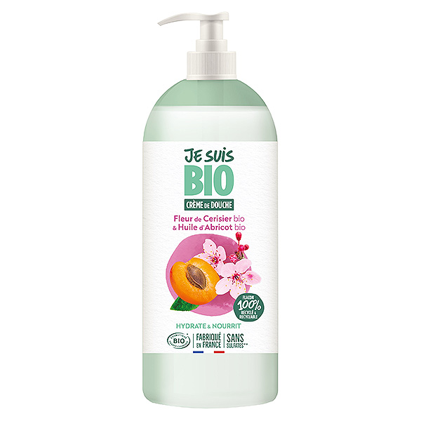 Mes Crèmes de Douche Fleur de Cerisier & Abricot 1L