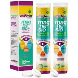 Effervescent Triple Action Magnésium Pack 2x20comp