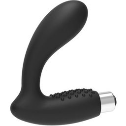 Vibrateur prostatique rechargeable noir 1pc