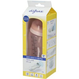 Difrax® Biberon S Wide Anti-colique - Blossom 310 ml