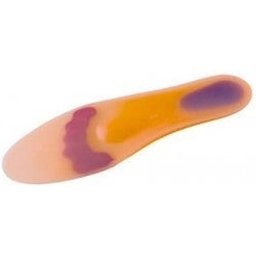 Semelle intérieure en gel absorbant les chocs avec T-43-46 2 pcs doublure résistante aux chocs