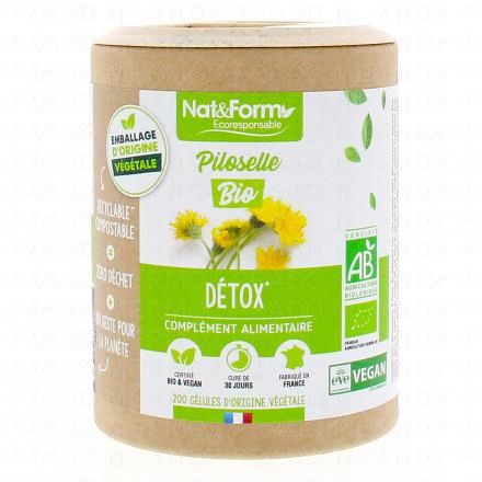 NAT & FORM Ecoresponsable - Piloselle Bio 200 gélules