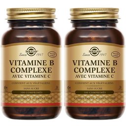 B-Complex avec Vitamine C - Vitalité - Sommeil - Relaxation - 100 comprimés