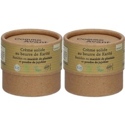 Comme Avant Crème solide enrichie au macérât de plantain