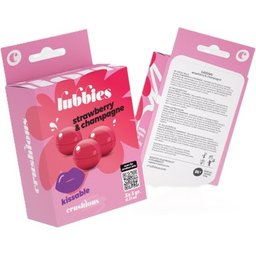 Set Boules Lubrifiantes Fraise & Champagne 2x3g