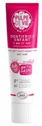 Dentifrice Enfant Goût Fruits Rouges à l'extrait de Framboise Bio 75 ml - Tube 75 ml