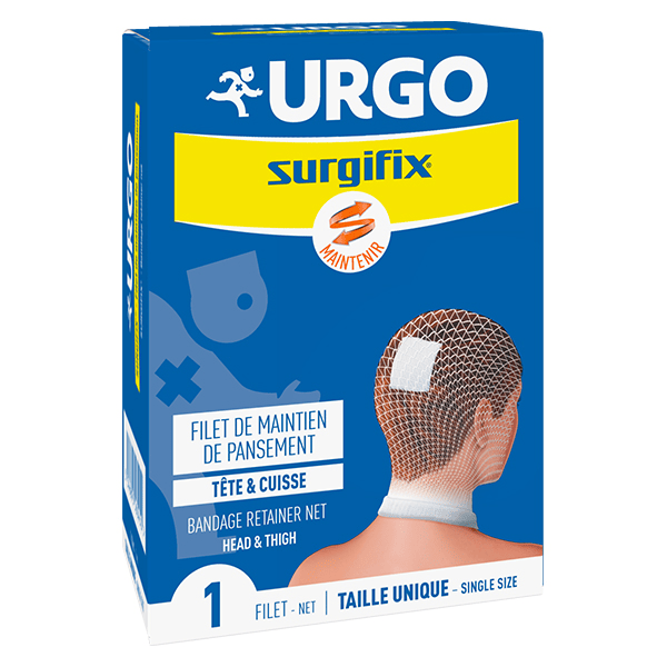 Soins Infirmiers Surgifix Filet de Maintien de Pansement Tête et Cuisse 1 filet