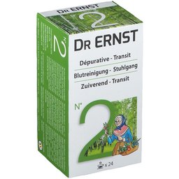DR. ERNST's Nr 2 Tisane Dépurative-Transit avec du séné et du bouleau