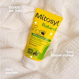 Mitosyl Naturel, crème change bébé - 3 en 1 -Tube 70 ml