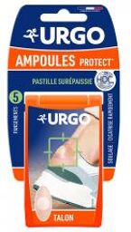 Ampoules Protect Talon 5 Pansements - Boîte 5 pansements gel