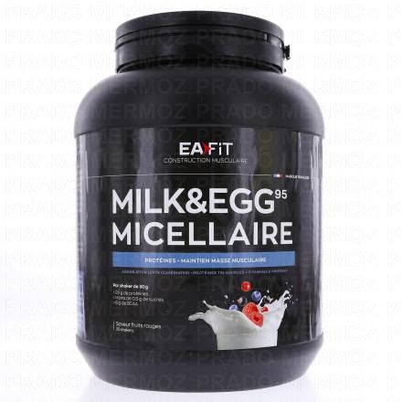 Milk & Egg 95 micellaire saveur fruits rouges pot de 750 gr