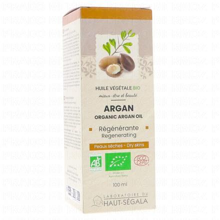 HAUT-SEGALA Huile végétale d'argan bio régénérante 100ml