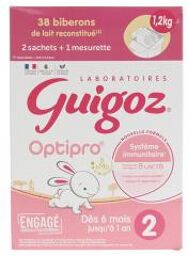 Optipro 2 Dès 6 mois à 1 An en Sachet 1,2 kg - Sachet 1,2 kg