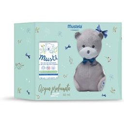 Coffret Musti Boy Eau Parfumée et Peluche Blu
