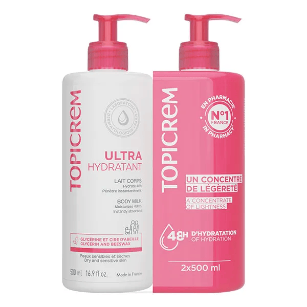 Ultra Hydratant Lait Corps Lot de 2 x 500ml