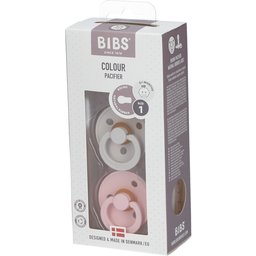 Bibs® Couleur Tétines Noisette - Fleur 0 - 6 mois Taille 1