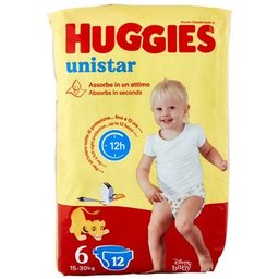 Unistar Couches Taille 6 15-30kg 12uts