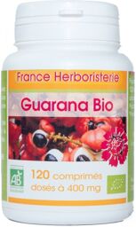 GUARANA BIO AB dosés à 400 mg en comprimés.
