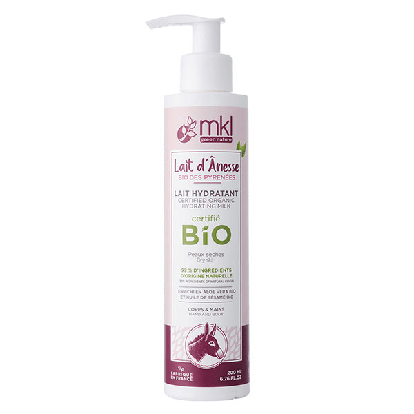 Lait d'Ânesse Lait Hydratant Bio 200ml