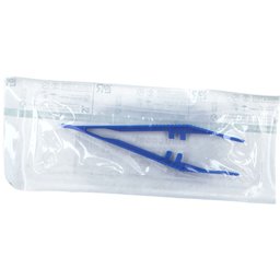Raucoset® Pince Anatomique Stérile bleue
