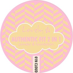Authentic Fit 2 in 1 Foundation 01N Cloud 9.5g