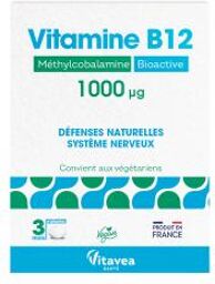 Vitamine B12 1000 µg 90 Comprimés - Boîte 90 comprimés
