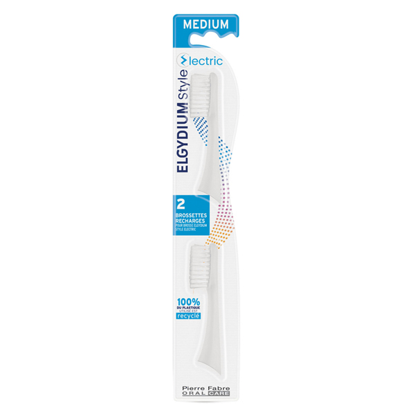 Style Electric Recharges pour Brosse à Dents Électrique Medium