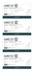 Gametix M Lot de 4 x 30 Sachets de 5 g - Lot 4 x 30 sachets de 5 g
