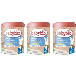 Babybio Priméa Croissance Lait en poudre pour nourisson 3 de 10 mois à 3 ans