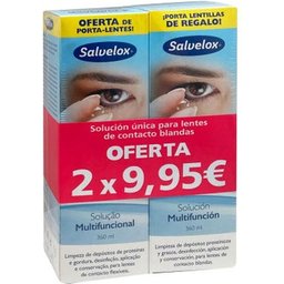 Duplo Single Solution 2x360ml + porte-lentilles