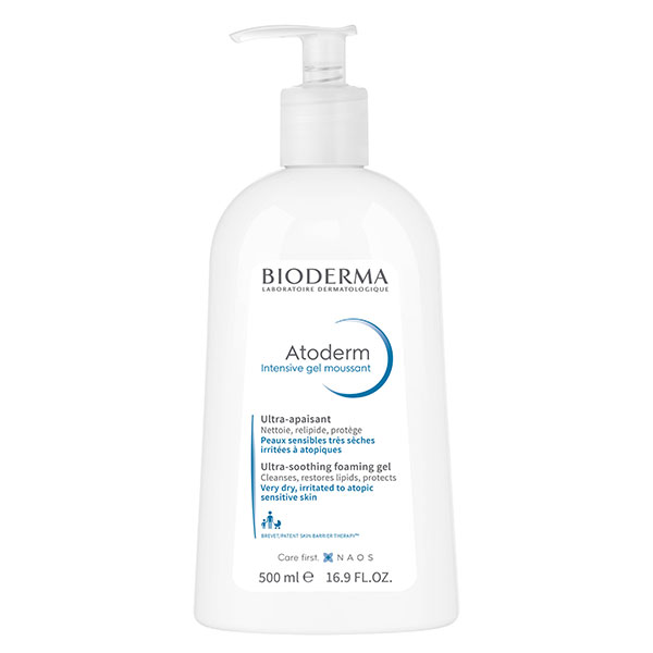 Atoderm Gel Douche Sans Savon Peaux Sèches Famille 500ml