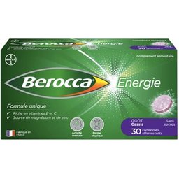 Energie Cassis Sans Sucres 30comps