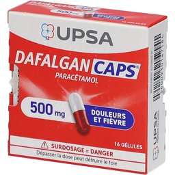 Dafalgan Caps 500mg - Gélules