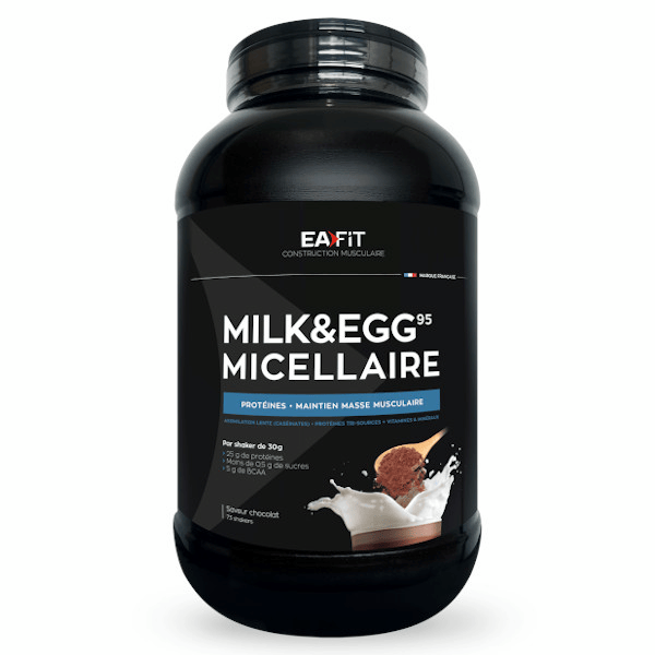 Milk & Egg 95 Micellaire Goût Chocolat 2.2kg