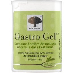 New Nordic Gastro Gel 30 Comprimés À Croquer