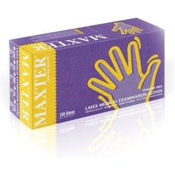 Gants Latex Sans Poudre Taille XL 100uts