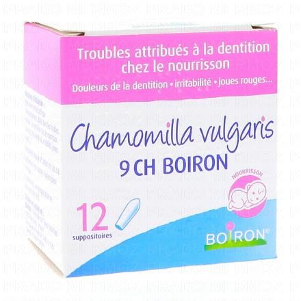 Chamollia 9CH x12 suppositoires