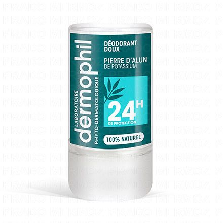 Déodorant Doux à la pierre d'alun de Potassium 115g