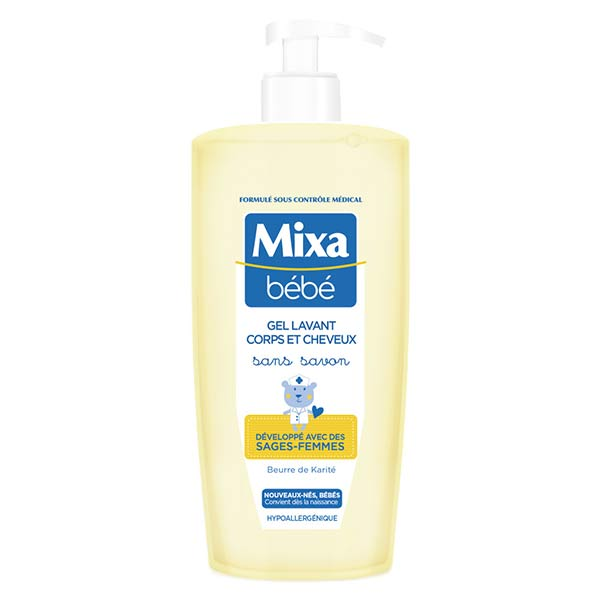 Bébé Gel Lavant Corps & Cheveux sans Savon 750ml
