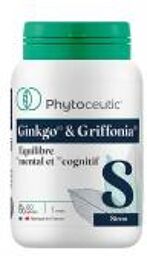 Ginkgo & Griffonia Stress Bio 60 Gélules - Pot 60 gélules