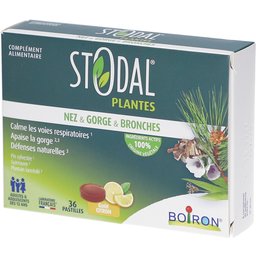 Stodal Plantes Pastilles nez, gorge & bronches Citron