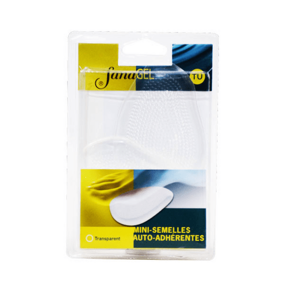 Sanagel Mini Semelles Auto-Adhérentes Transparentes Taille Unique 1 paire