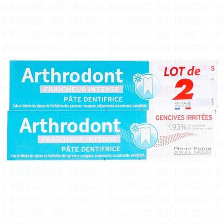 Fraîcheur - Pâte dentifrice fraîcheur intense lot de 2