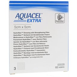 Aquacel™ Extra™ Hydrofiber™ 5 cm x 5 cm