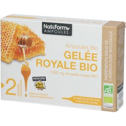 Ampoules Gelée royale BIO