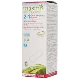 2en1 Protegeslips Maxi Plus-compresa Ultrafina Puro Algodo *