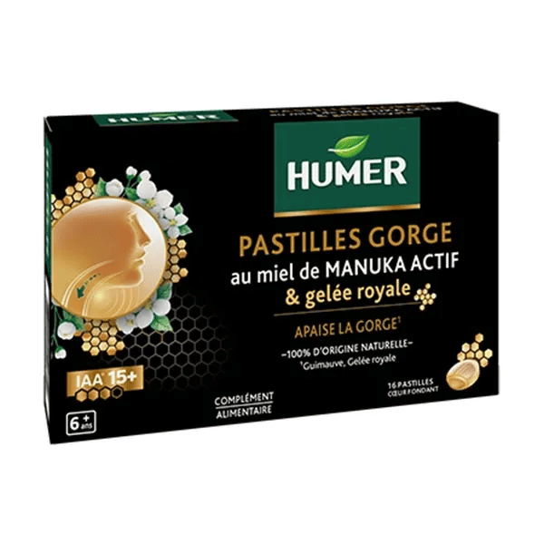 Pastilles Manuka 15+ Gelée Royale