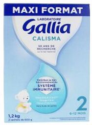 Calisma 2ème Âge 6-12 Mois 1,2 kg - Boîte 2 sachets de 600 g
