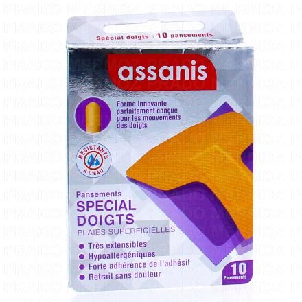 Pansements - spécial doigts x10