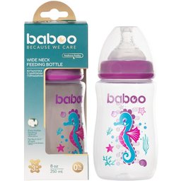 Biberon Anti-Colique Violet Sea Life 3 Mois 250ml 1ut